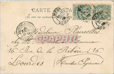 Mały adwokat — Nancy — Royer et Cie, Nancy — Rewers