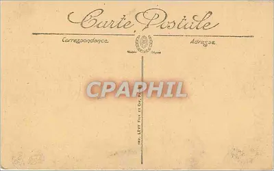 Marselha — O castelo de If, Edmond Dantès lançado ao mar — L. SELECTA — Verso