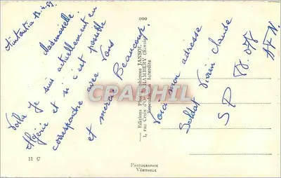 Algérois — Karta pocztowa turystyczna — Wydawnictwo JANSOL — Rewers