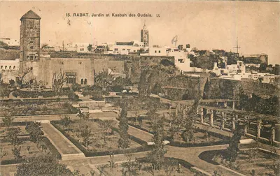 Rabat. Jardim e Kasbah dos Oudaïa — LL