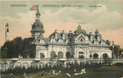 ब्रुसेल्स में अंतरराष्ट्रीय प्रदर्शनी 1910 — ले चियन वर्ट — एडिट. वी.पी. ब्रुसेल्स