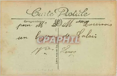 Calais — Plaża — Godzina kąpieli — LL. — nr 81 — Rewers
