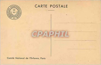 Portret księcia Angoulême — Foto N.D. — Komitet Narodowy Dziecka, Paryż — Rewers