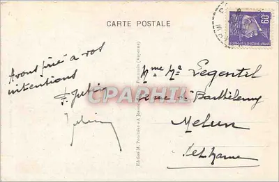 Pontmain (Mayenne) — A Basílica — Edição Pontmain — Verso