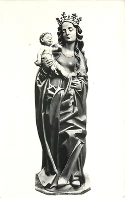Virgem dos Enólogos — Catedral de Thann (Alsácia)