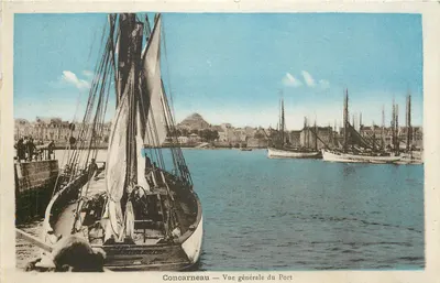 Concarneau — Vista geral do Porto