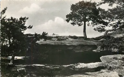 Argá — Vista da rocha dos nomes — Edit. J. Lamare, Paris
