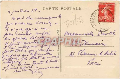 L’Auvergne pittoresca — Strada automobilistica del Puy-de-Dôme — Vista sui Dômes — Ideale — Verso