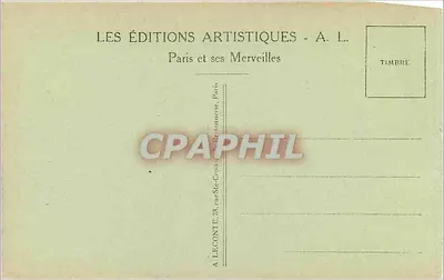 Paryż - Grand Palais — A. L. n°70 — Rewers