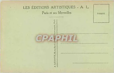 Het Dôme van de Invaliden — Parijs — A. L. n°65 — Achterkant