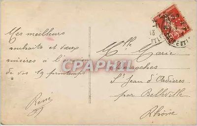 Bukiet tulipanów — wydawca JK, nr 206 — Rewers