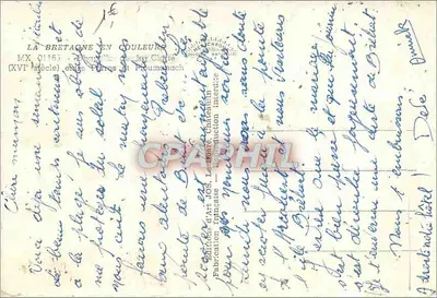 Igreja de Ploumagoar — Bretanha — Edições de Arte JOS — Verso