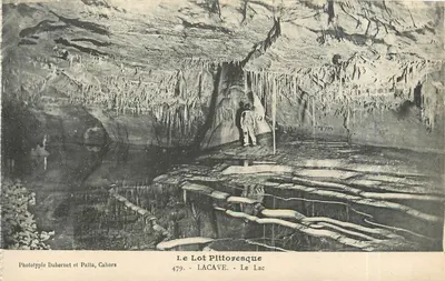 Lacave - O Lago — fototipia Dubernet e Palta, Cahors, n° 479