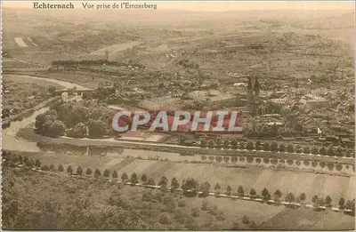 Echternach — Vista tirada do Ernzerberg