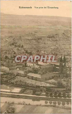 Echternach — Vista tirada do Ernzerberg — P.G.S.