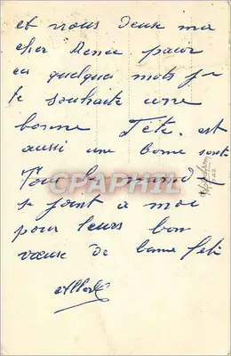 Kolorowe kwiaty — Szczęśliwego dnia — kartka pocztowa — Rewers