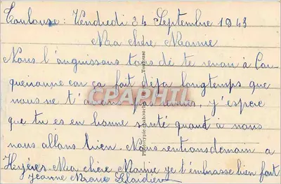 Toulouse — Vista panorâmica — Editor impreciso, n° 128 — Verso