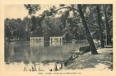 Park Tête-d'Or — Lyon — LL n°606