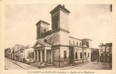 Mont-de-Marsan (Landes) — Igreja da Madeleine