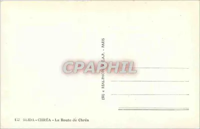 Blida-Chrèa — La Carretera de Chrèa — editor C.A.P. Paris — Reverso