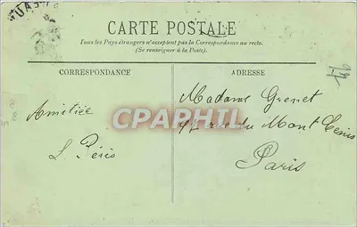 Bordeaux — De rostrale zuilen en de Quinconces — LL. — Achterkant