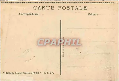 Paryż — Katedra Notre-Dame — wydawca G. J. & F. Paris — Rewers