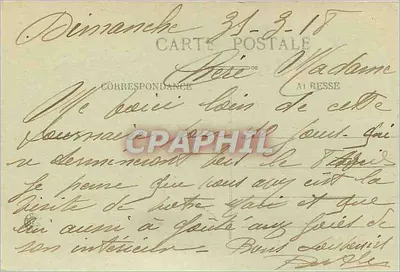 Lyon — Pamiątka z Lyon — E.R. n°124 — Rewers
