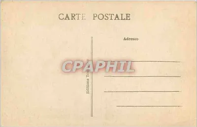 Interior da Igreja de Nanteuil — Século XII — Edições Tourneur — Verso