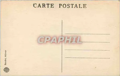 Reims - Katedra podczas pożaru (19 Wrzesień 1914) — Baudet, wydawca — Rewers