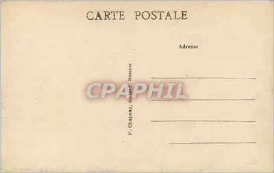NANTES — Most Transbordeur — F. Chapeau, Nantes — Rewers