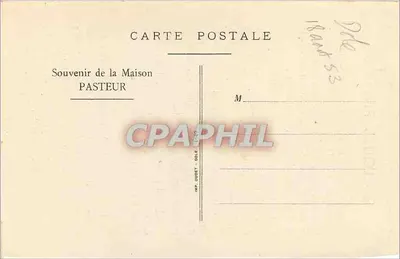 Algumas reflexões — Pasteur — Imp. Oudet - Oule — Verso