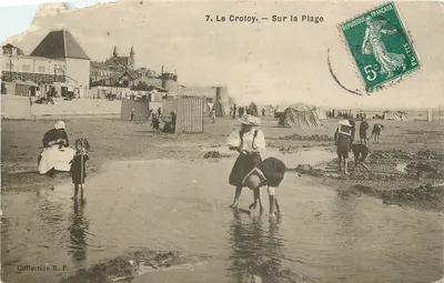 Le Crotoy — Na Praia — Coleção R. F.