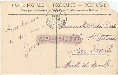 Le Crotoy — Na Praia — Coleção R. F. — Verso