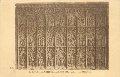 MarbUIl-en-Brie (Marne) — A Tábua — Edição Delaveau 8-32