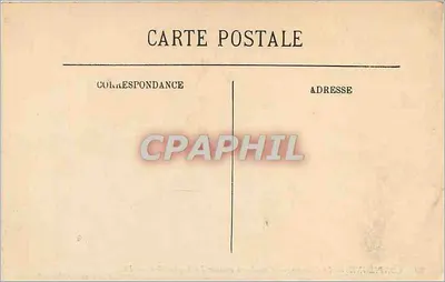Compiègne — Zamek — Pokój sypialny cesarek — Wydawnictwo Lambert-Henry, Compiègne — Rewers