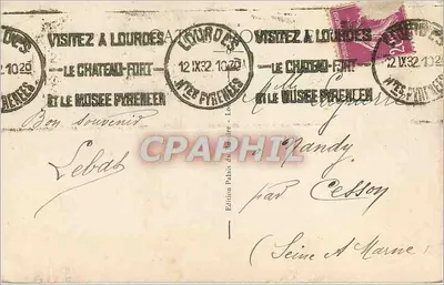 L'Apparition — Lourdes — P. D. — n°76 — Rewers