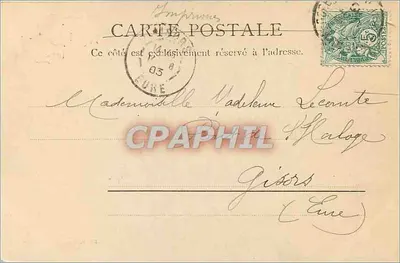 O Grande Salão — Estabelecimento Termal Mont-Dore-les-Bains — Roux, Receveur buuraliste — Verso