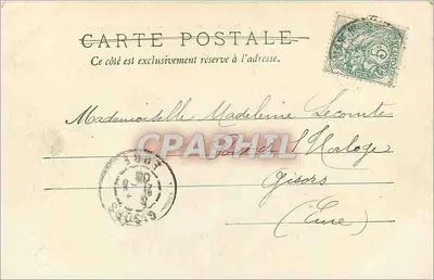 La Bourboule — Widok panoramiczny — wydawca Hennard, nr 50 — Rewers