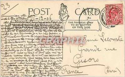 Katedra w Winchesterze. Front zachodni — wydawca nieodczytalny, numer seryjny nieodczytalny — Rewers