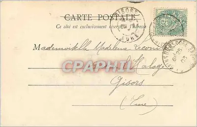 La Bourboule — O Rocho e o Cais — B.F. Paris — Verso