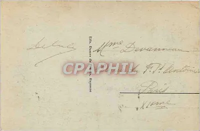 Bayonne - Algemene uitzicht richting Saint-André — Uitgever Dames de France, n° 202 DF — Achterkant