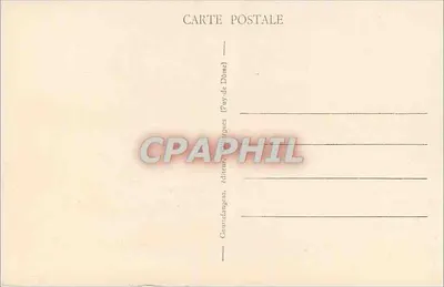 Clermont-Ferrand — Katedra Najświętszej Maryi Panny z Portu (XII wiek) — Courtefanges (Fuy-de-Dôme) — Rewers