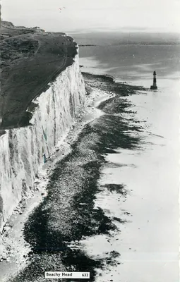 Beachy Head — vista das falésias e farol — Série St. Albans, n° 632