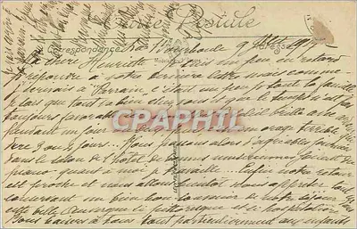 La Bourboule — O Grande Estabelecimento das Termas e a Avenida da Estação — LL. — Verso