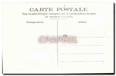 Zamek Bonnétable — Salony — Fototypia J. Bouyeret, Le Mans — Rewers