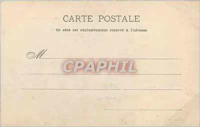Côte d'Émeraude - Rothéneuf - Os Rochos Esculpidos — Coleção H. L. M. — Verso