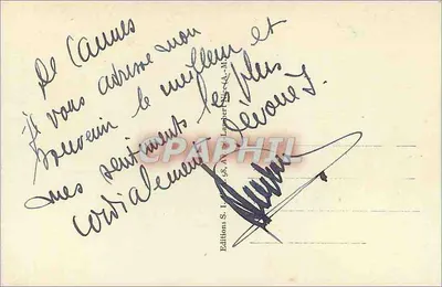 CANNES — Ogólny widok: Kasyno, La Croisette — Rewers