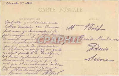 Ste-ANNE-D'AURAY — Bazylika z Scala-Sancla — Wydawca: G. DUBOIS, Nantes — Rewers