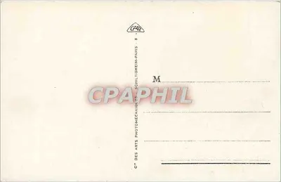 Biarritz - A Rocha da Virgem, em tempo forte — C° des Arts Photomécaniques, Schil Tigheim-Paris, n° 210 — Verso