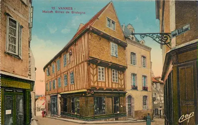 Vannes - Casa Gilles de Bretagne — Rue des Balles — editor CAP